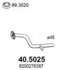 RENAU 8200276387 Exhaust Pipe